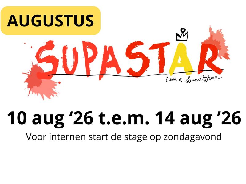 SupaStar - Junior (met overnachting)