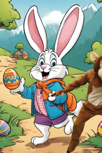 Mini Jungle Kamp: Monkey op avontuur met de paashaas