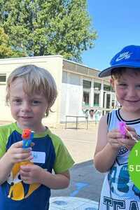 Waterpret met Mevrouwtje Zeester