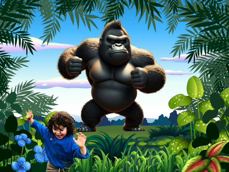 Giga gorilla avontuur