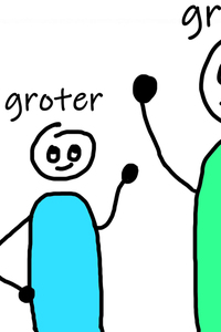 Groot, groter, grootst