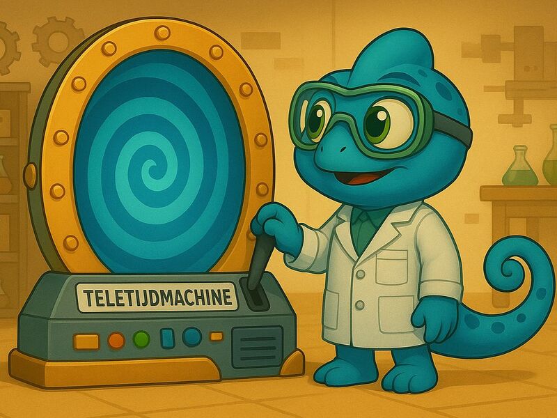 Tato en de teletijdmachine