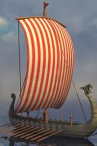 Ricky de Viking vaart uit