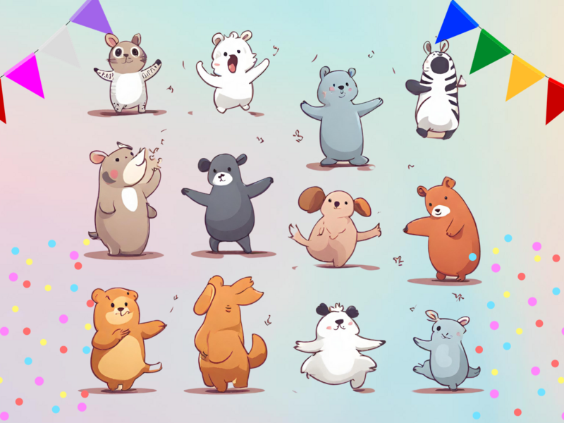 Mini jungle kamp: dierencarnaval