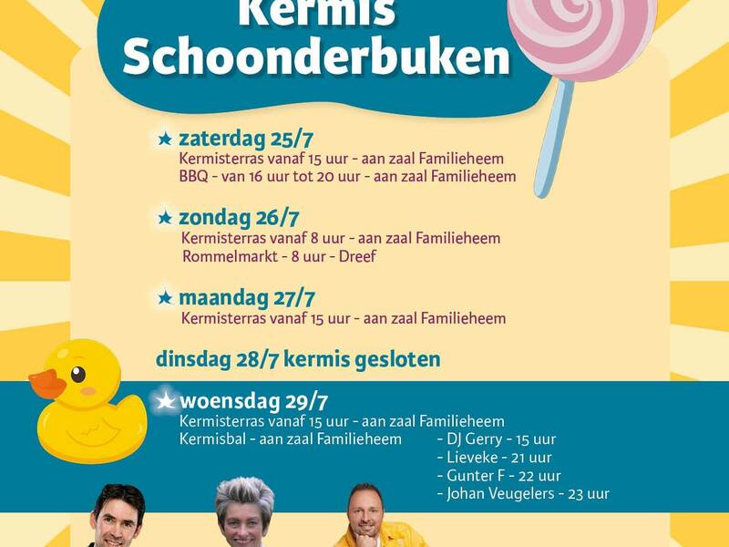 Kermis Schoonderbuken brengt opnieuw sfeer en gezelligheid