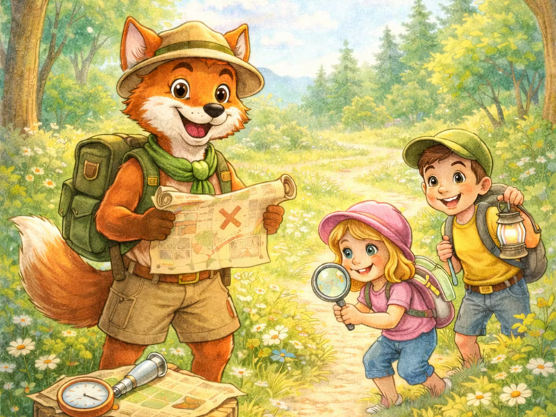 Aventure d’été avec René le renard - 1