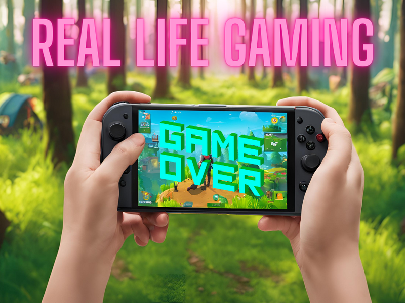 Real life gaming: Beleef je spel in het echt!