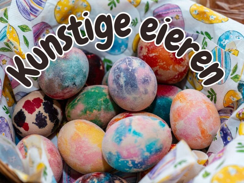 Kunstige eieren S-G-R Pasen 1 - 2026