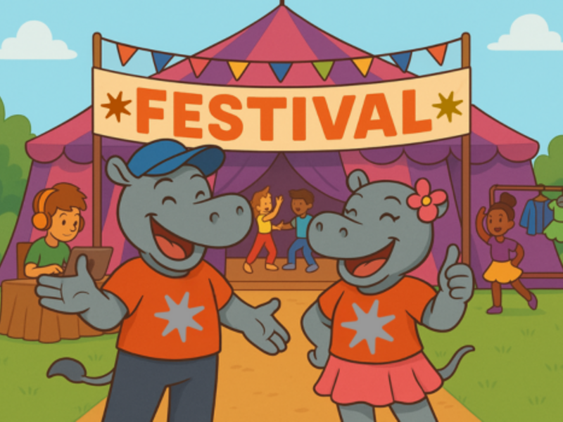 Bouw je eigen festival met Nila en Nilo