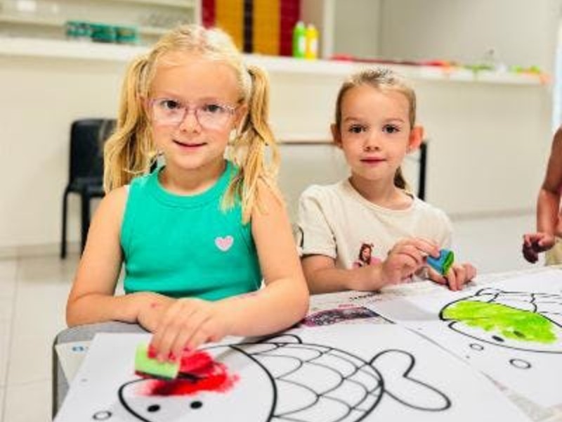 Kleutersportstage 'De mooiste vis van de zee'