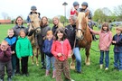 Groeikamp op de paardenboerderij