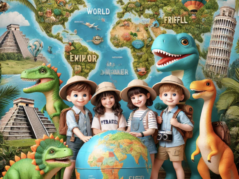 Dino's & ontdekkingsreizigers - dagkamp