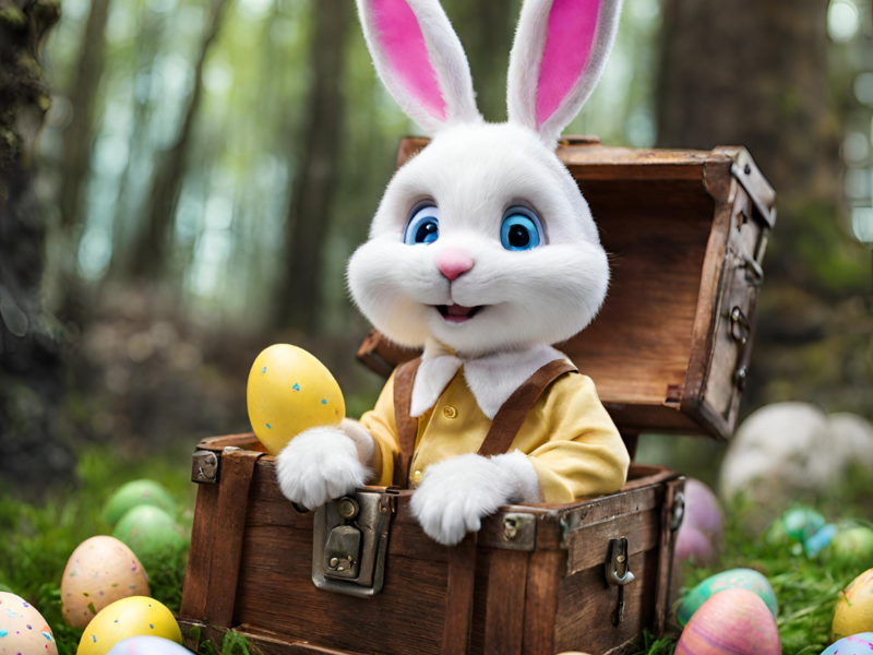 Monkey's paashazen speurtocht