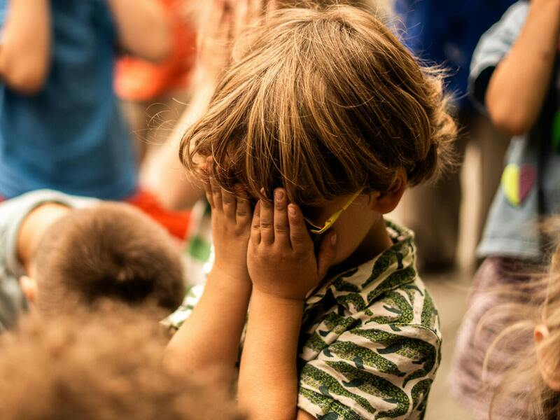 De bril van beer kamp