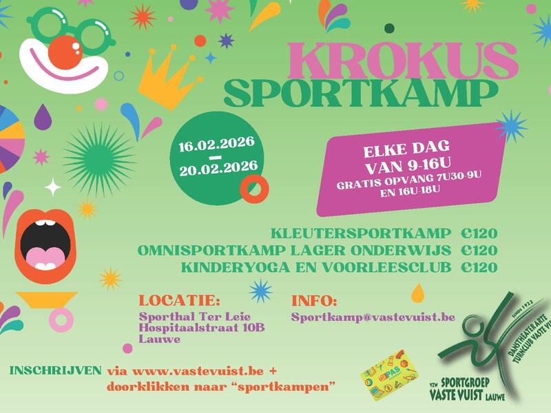 Omnisportkamp Krokus 2026