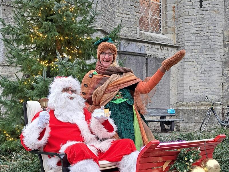 Bezoek de dinsdagmarkt en ontmoet de kerstman!