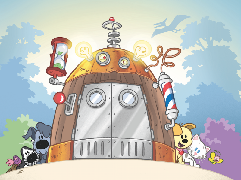 De JETI-tijdsmachine