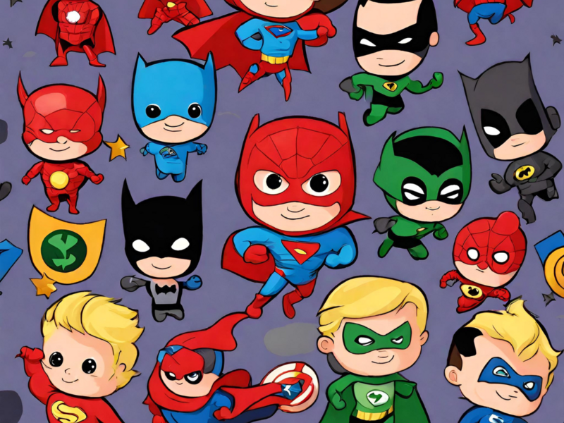 Mini Jungle Kamp: superheldenpret