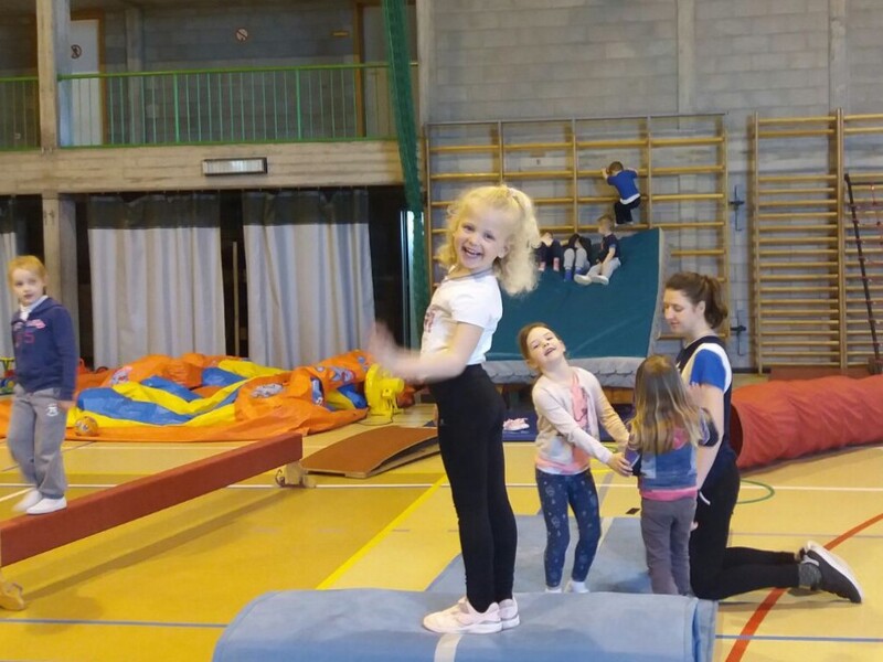 Sportie in het circus