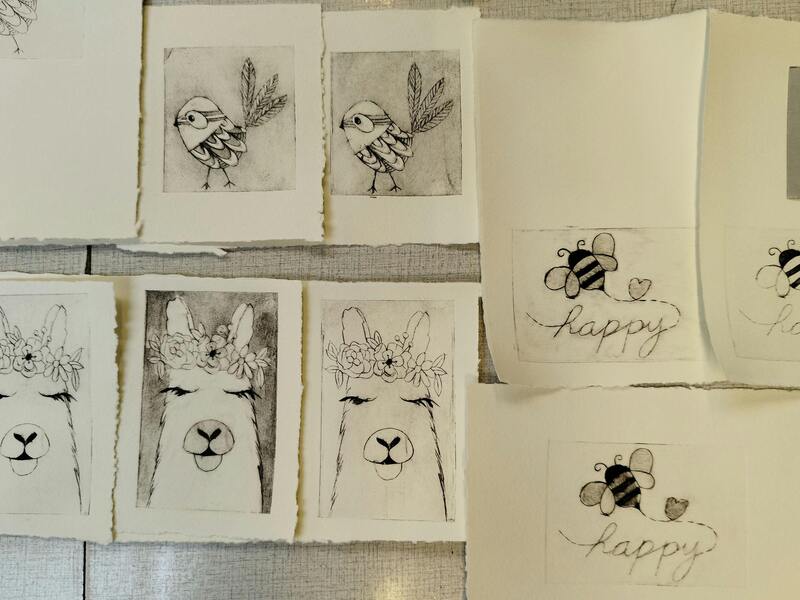 Tekenen met grafische technieken voor jongeren 10-16 jaar met Juanita Van der Meulen - NM