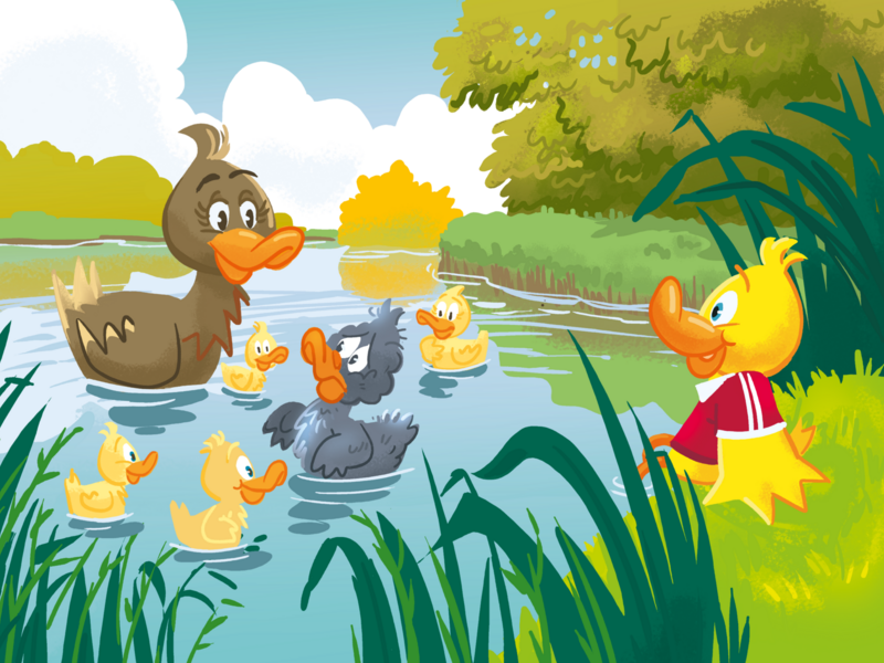 Ballie en het lelijke eendje