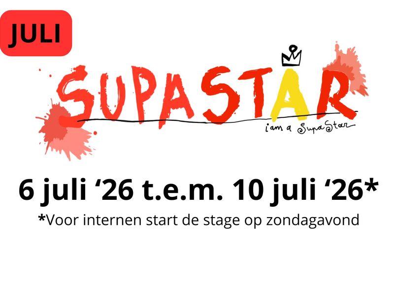 SupaStar - Junior (zonder overnachting)