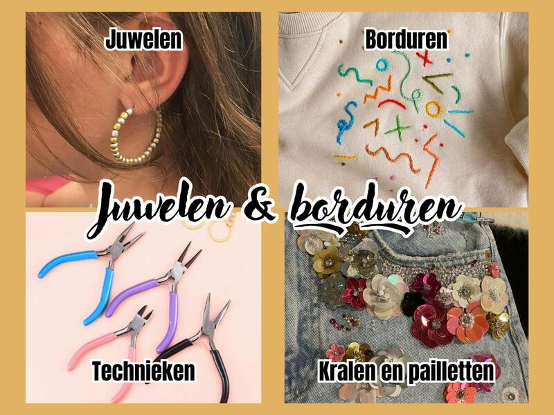 Juwelen & borduren voor tieners van 12 tot 18 jaar met Els Van den Bossche (amoreLs) - NM