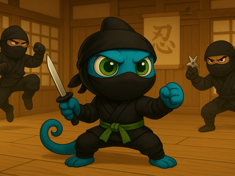 Met Tato naar de ninja-academie