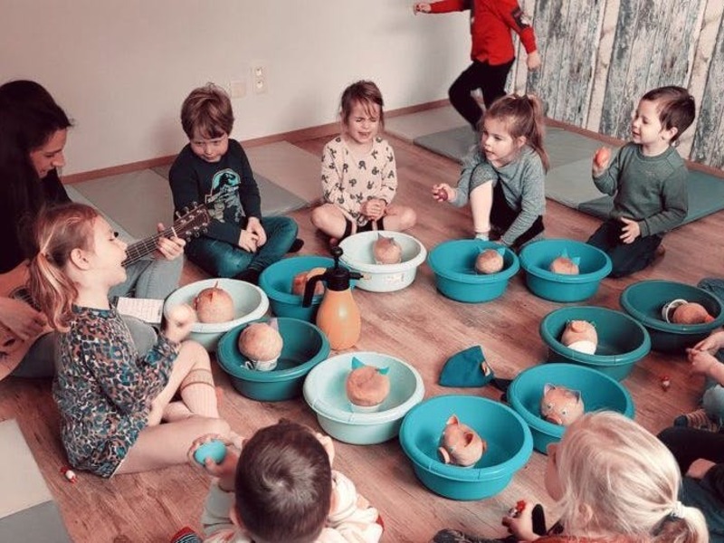 Pamperklanken en knutselen