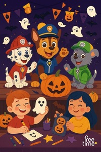 Paw Patrol's Halloween Feestje