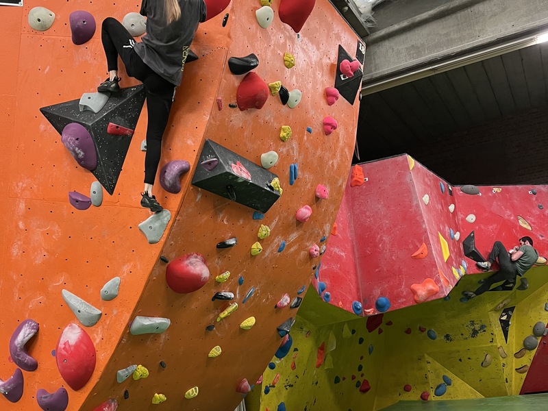 Bouldering en Muurklimmen in de blok 