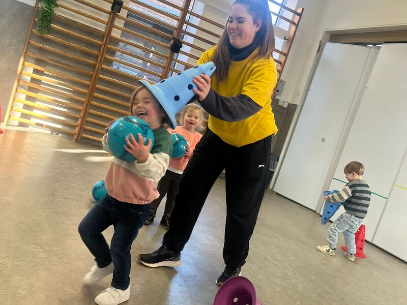 Multiballskamp met Ypie + Kleuterfun