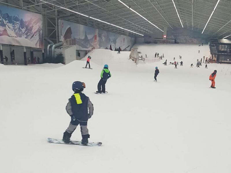 Sportkamp: indoorsnowboarden Wilrijk Z3-niet op dinsdag