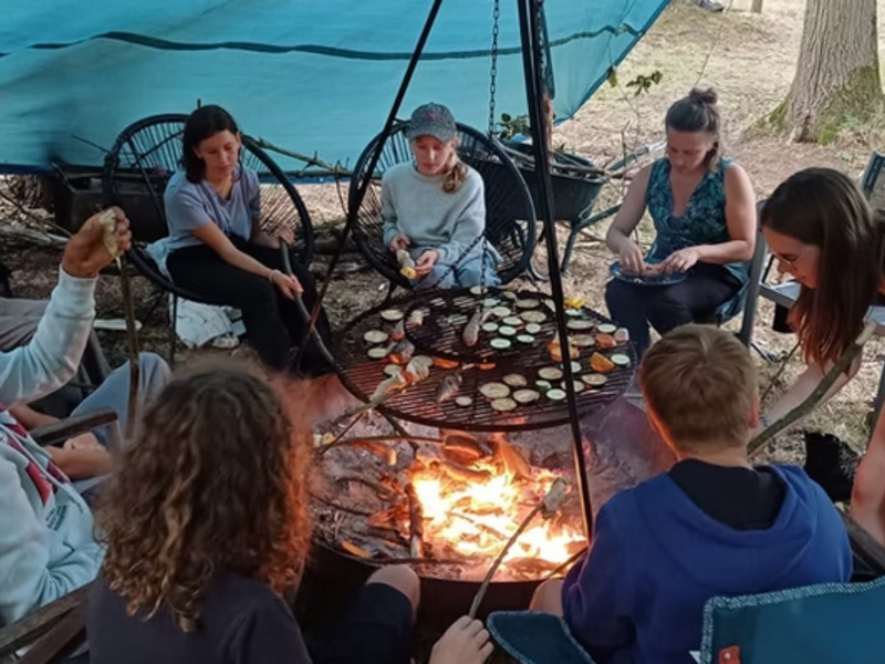 Bushcrafting in Stekene