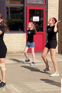 Dansen aan zee!