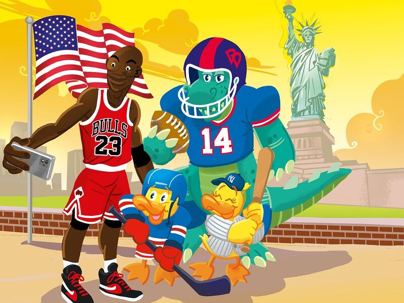 Ballie gaat naar Amerika