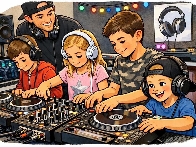 Start to DJ voor kinderen van °2014 tot 2018 met Julie Van der Heyden - NM