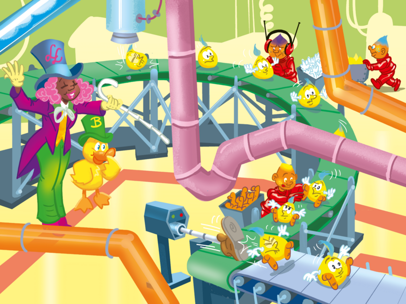 Lolly Lonka's speelgoedfabriek